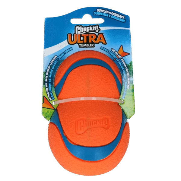 Pallina rimbalzante in gomma per cani, 7,5 cm – Chuckit! Ultra Tumbler