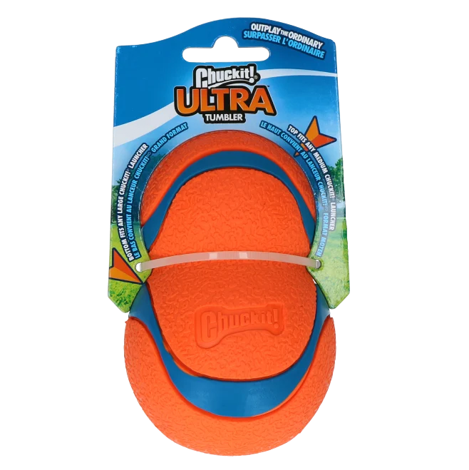 Pallina rimbalzante in gomma per cani, 7,5 cm – Chuckit! Ultra Tumbler - immagine 1