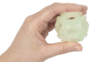Palla fosforescente per cani S, galleggiante, 4,5 cm, 2 pezzi – Chuckit! Air Glow Fetch Ball - immagine 2
