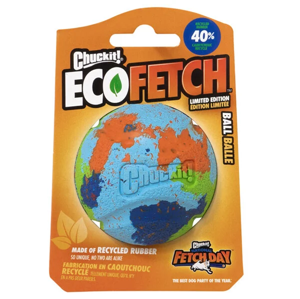 Pallina per cani in gomma riciclata al 40%, 6,35 cm – Chuckit! Eco Fetch Ball