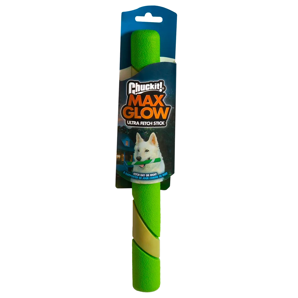 Bastone da riporto luminoso, 28 cm – Chuckit! Max Glow Ultra Fetch Stick - immagine 1