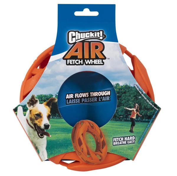 Anello da riporto in plastica, leggero, 18 cm – Chuckit! Air Fetch Wheel