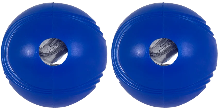 Pallina per cani con rumore frusciante M, ø 6 cm, 2 pezzi – Chuckit! Super Crunch Ball - immagine 3