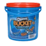 Set di palline per cani con secchio e fori di drenaggio, 8 palline M – Chuckit! Bucket