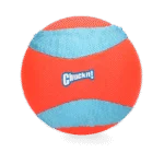 Palla Galleggiante Grande per Cani, Arancione, 11,5 cm – Chuckit! Amphibious Mega Ball - immagine 2