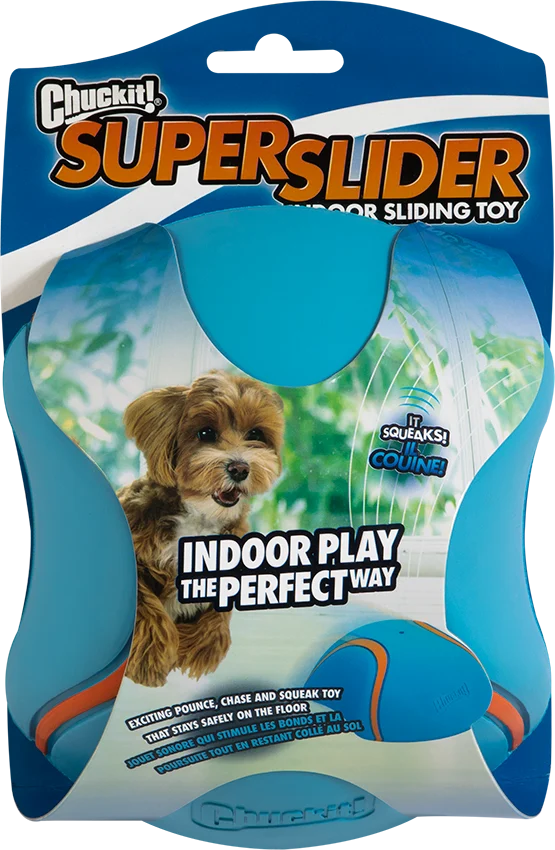 CHUC50993.png Gioco scorrevole per cani con squeaker, 18 x 14 cm – Chuckit! Indoor Super Slider - immagine 1