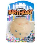 Palla per cani profumata alla vaniglia, M 6 cm – Chuckit! Birthday Fetch Ball