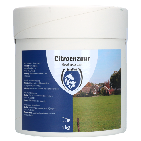 Acido citrico per la pulizia, 1 kg – Excellent Citroenzuur