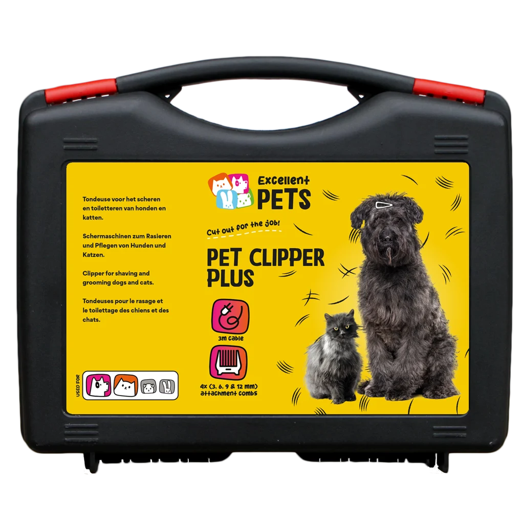 Tosatrice per cani da 35 W con 4 pettini distanziatori – Excellent Pet Clipper Plus - immagine 3
