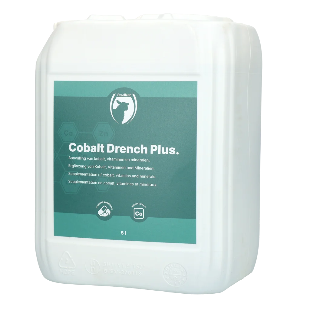 Drench al cobalto per ovini e bovini, 5 l – Excellent Cobalt Drench Plus - immagine 1