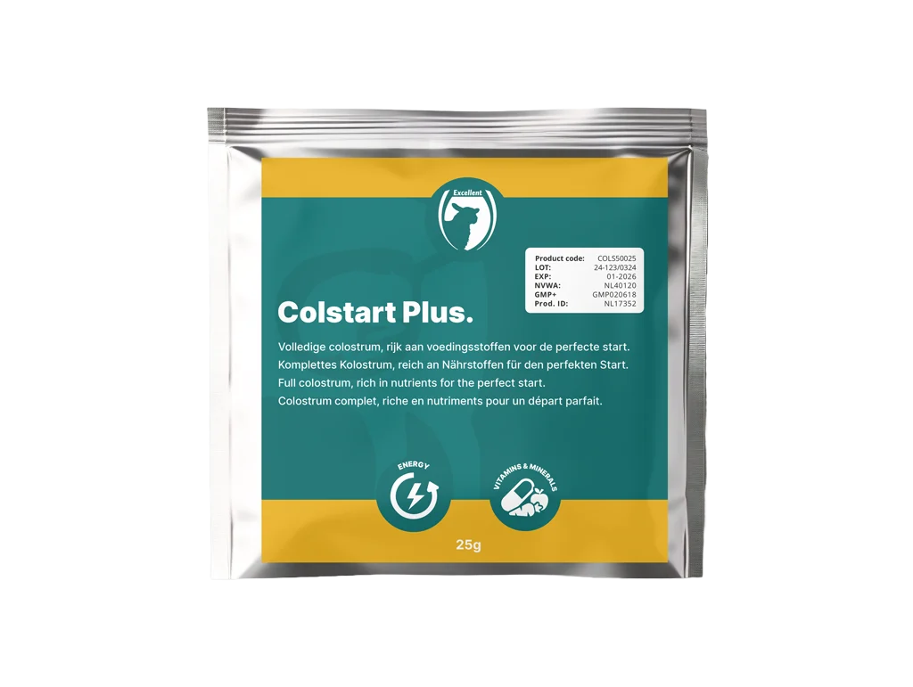 Polvere di colostro per agnelli appena nati, 10 x 25 g – Excellent Colstart Plus - immagine 2