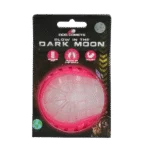 Palla per cani con parte luminosa e sonaglio M, 7,5 cm, rosa – Dog Comets Glow In The Dark Moon Bal
