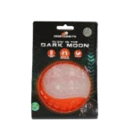 Palla luminosa per cani con sonaglio, L 10 cm, arancione – Dog Comets Glow In The Dark Moon Bal