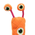 Grande peluche per cani con 3 fischietti, arancione, 150 cm – Dog Comets Invaders XXL - immagine 6