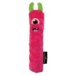 Gioco da riporto per cani in peluche con squeaker, rosa M, 22,5 cm – Dog Comets Invaders - immagine 2