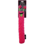 Gioco da riporto per cani in peluche con squeaker, rosa L, 32 cm – Dog Comets Invaders