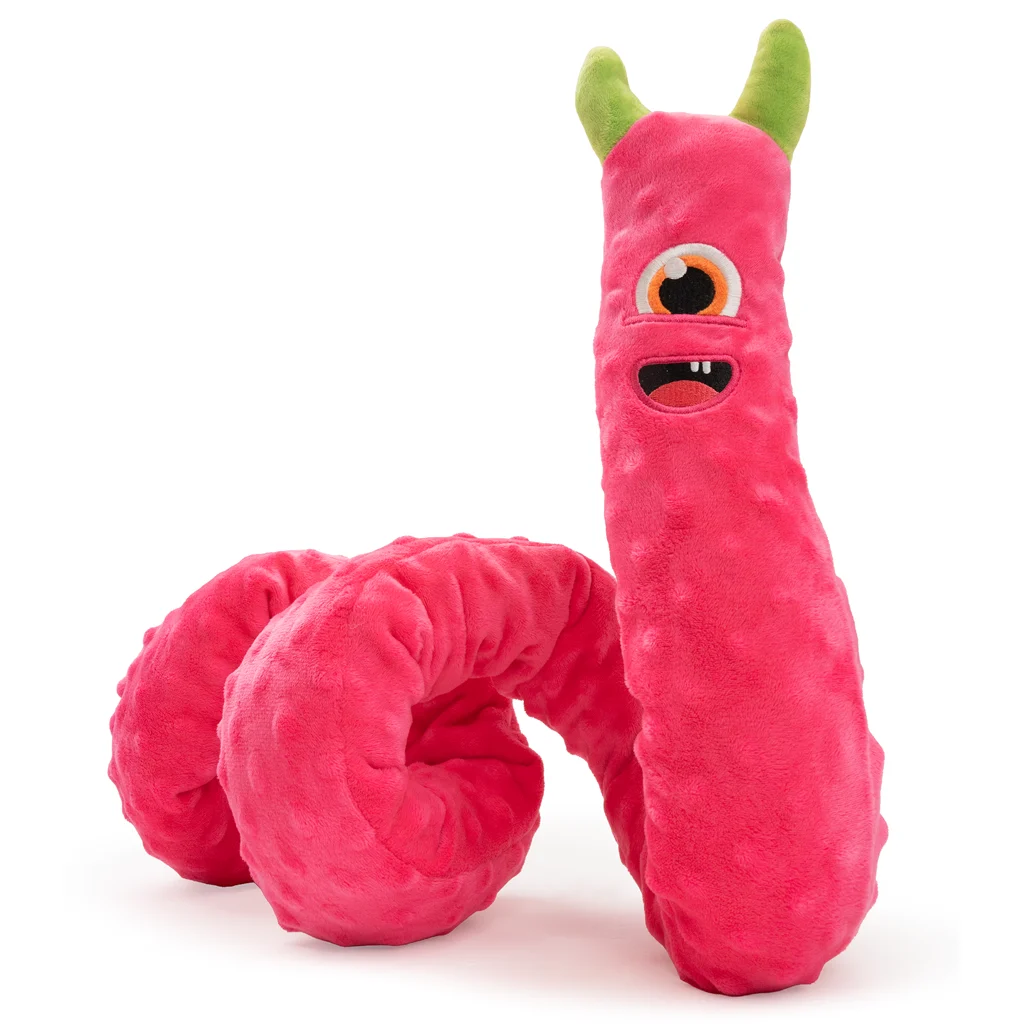 Grande peluche per cani con 3 squeaker, rosa, 150 cm – Dog Comets Invaders XXL - immagine 2