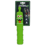 Gioco per cani in lattice con squeaker, verde M – Dog Comets Latex Invaders