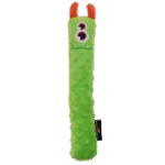 Bastone da riporto in peluche per cani con squeaker, verde L, 32 cm – Dog Comets Invaders - immagine 2