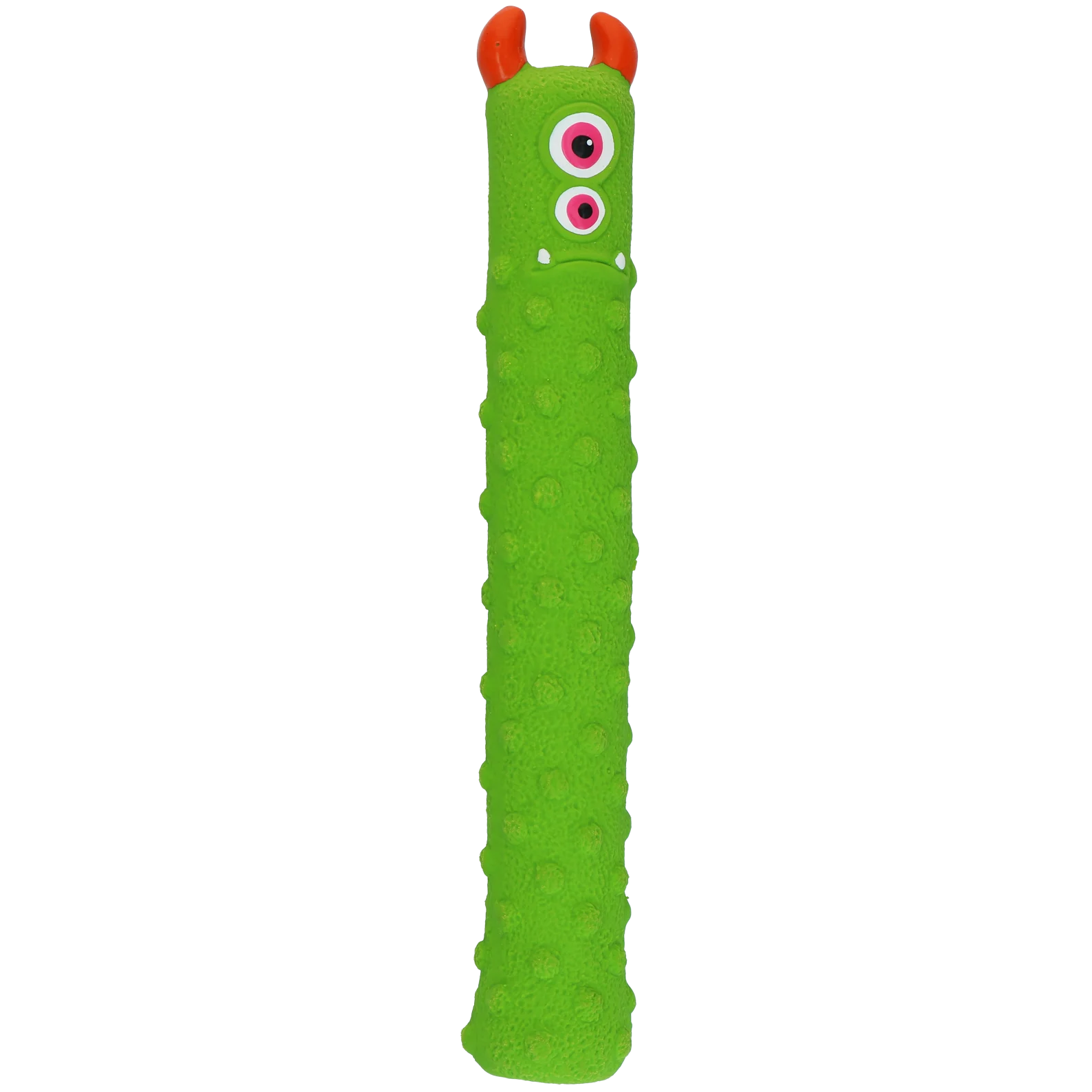 Gioco in lattice per cani con squeaker, verde L – Dog Comets Latex Invaders - immagine 2