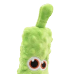 Grande peluche per cani con 3 dispositivi sonori, verde, 150 cm – Dog Comets Invaders XXL - immagine 3