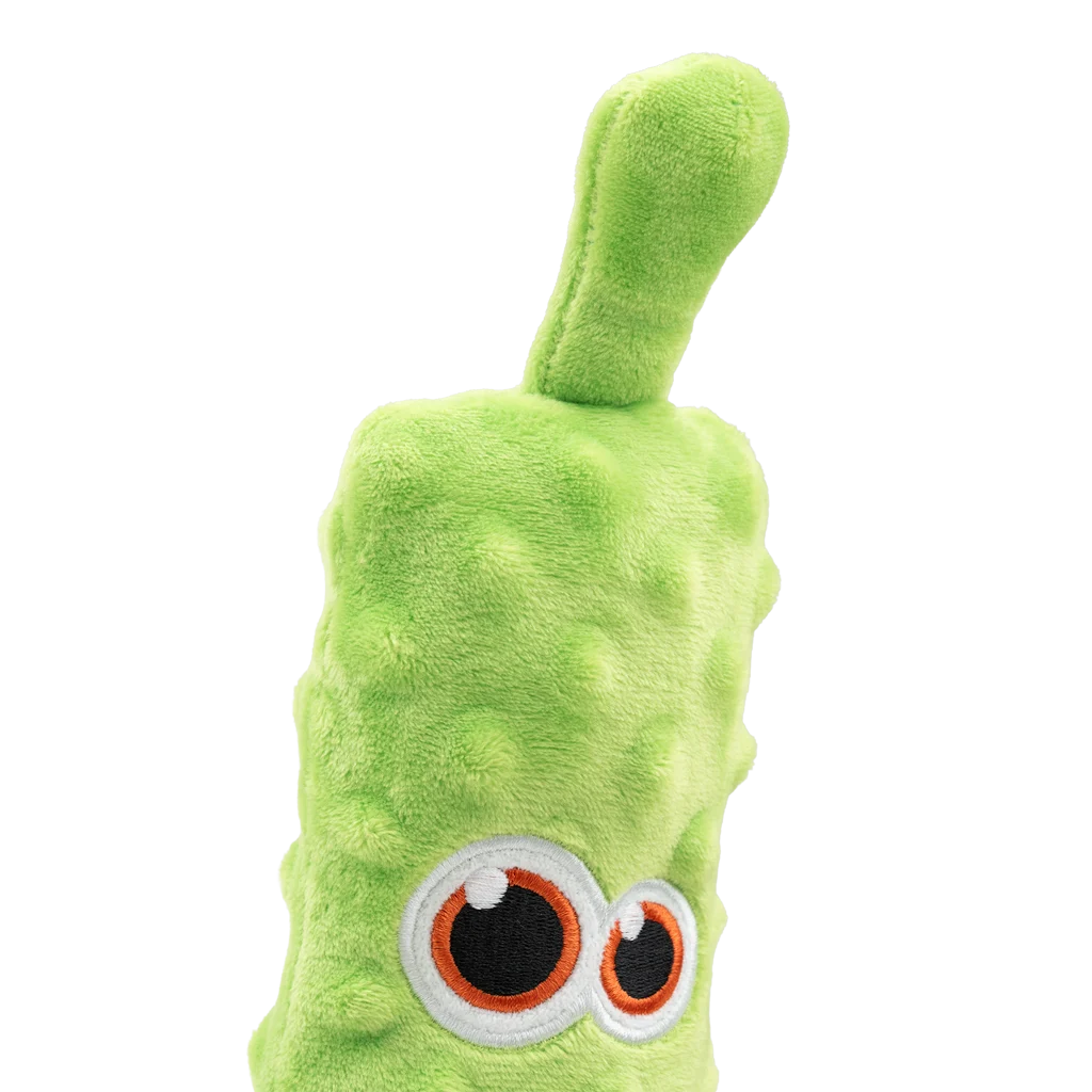 Grande peluche per cani con 3 dispositivi sonori, verde, 150 cm – Dog Comets Invaders XXL - immagine 3