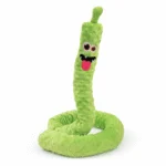 Grande peluche per cani con 3 dispositivi sonori, verde, 150 cm – Dog Comets Invaders XXL - immagine 4