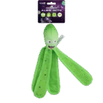 Gioco per cani con squittio e tentacoli fruscianti, M 28 cm, verde – Dog Comets Alien Octo