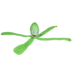 Gioco per cani con squittio e tentacoli fruscianti, M 28 cm, verde – Dog Comets Alien Octo - immagine 2