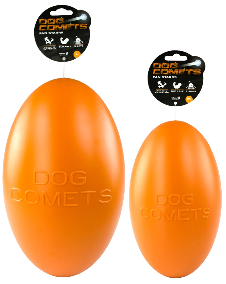 Gioco da riporto per cani galleggiante, 20 cm, arancione – Dog Comets Pan-Stars - immagine 2