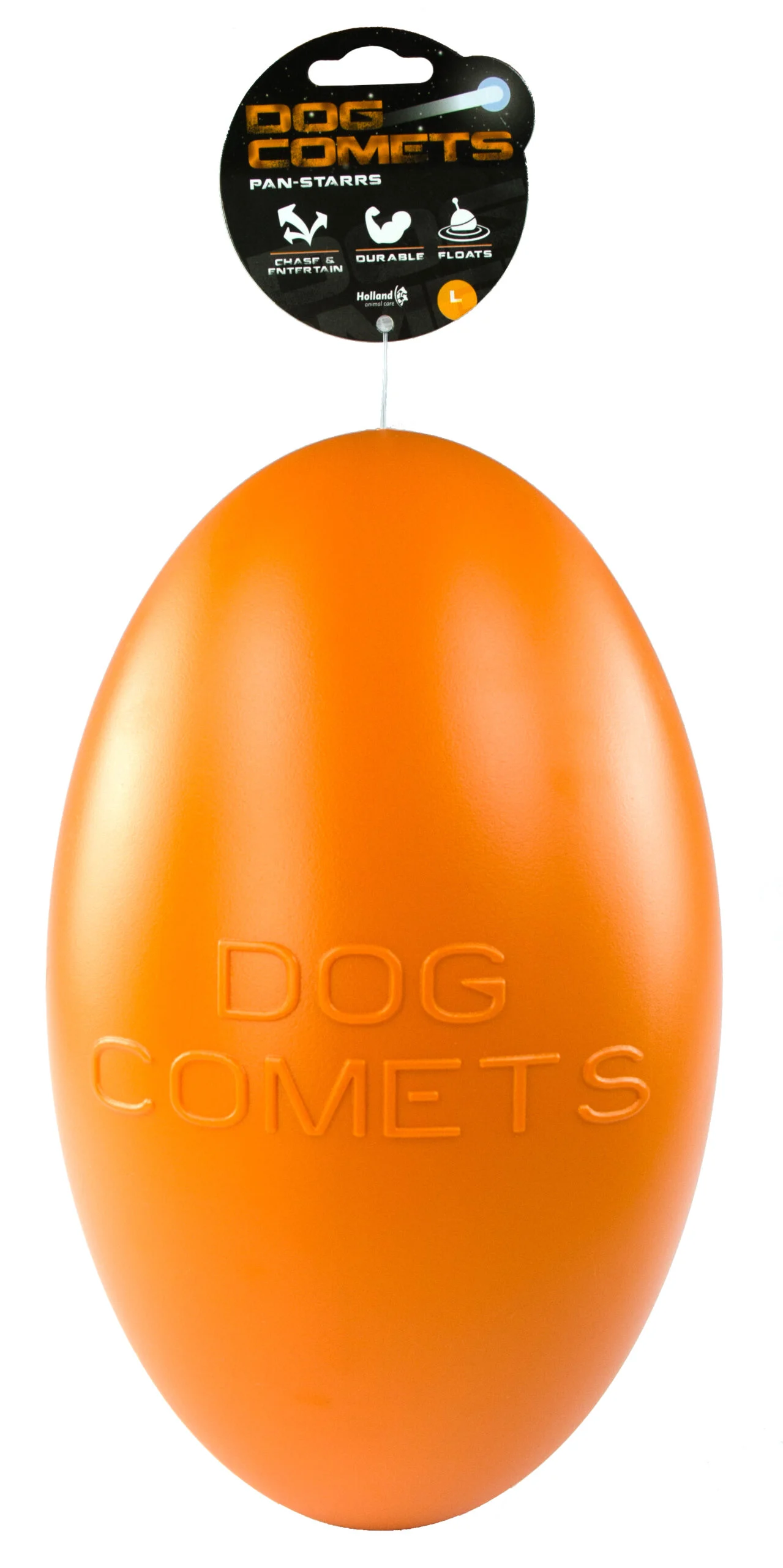Gioco da riporto galleggiante per cani, 30 cm, arancione – Dog Comets Pan-Stars - immagine 1