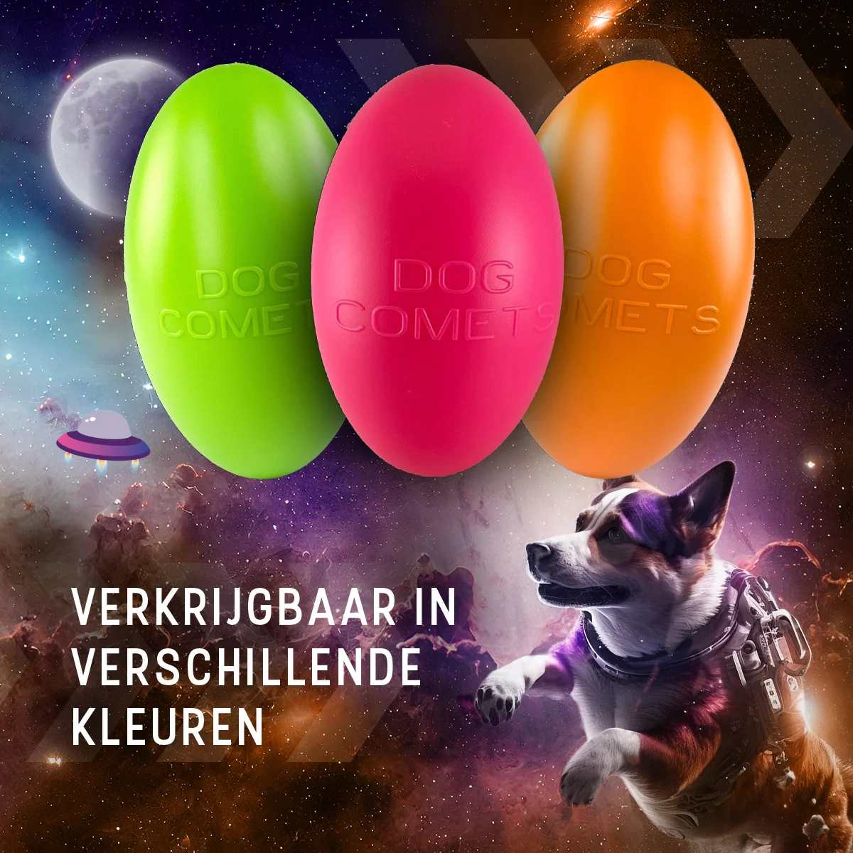 Gioco da riporto galleggiante per cani, 30 cm, arancione – Dog Comets Pan-Stars - immagine 6
