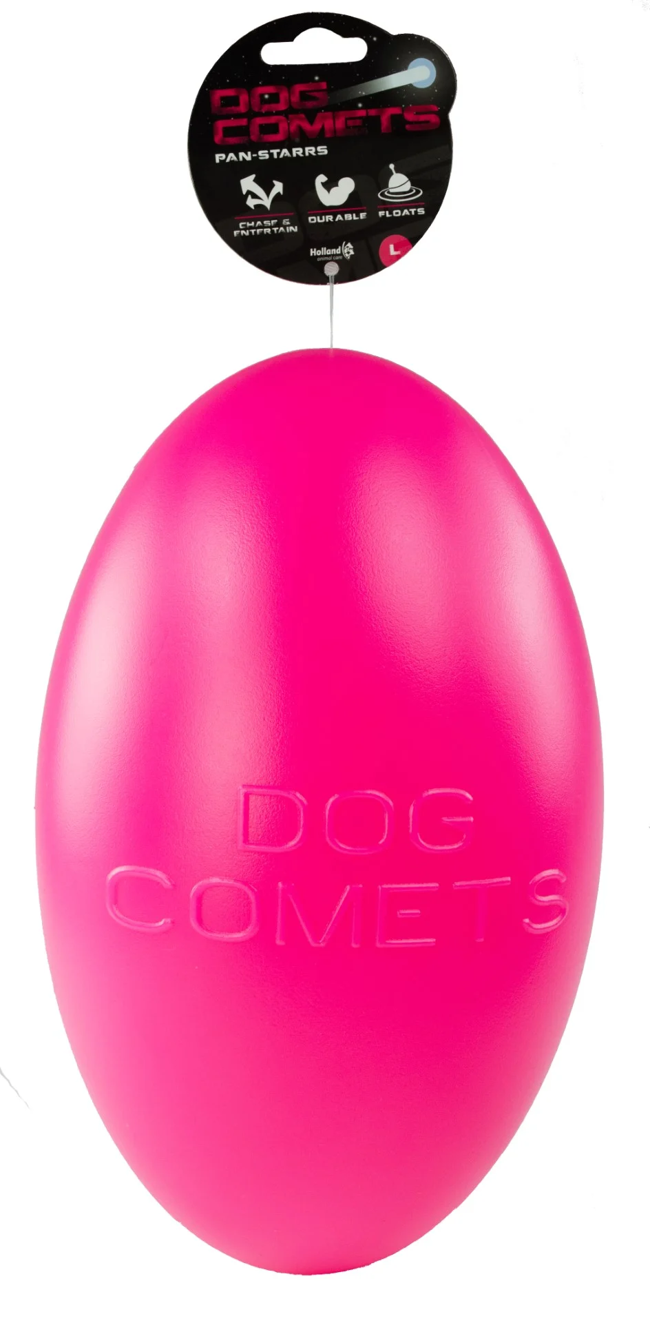Giocattolo da riporto per cani, galleggiante, 30 cm, rosa – Dog Comets Pan-Stars - immagine 1