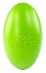 Giocattolo da riporto per cani, galleggiante, 20 cm, verde – Dog Comets Pan-Stars - immagine 2