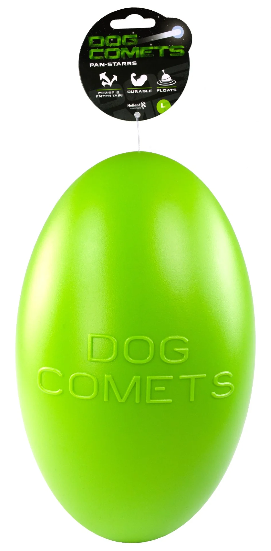 Gioco da riporto per cani galleggiante, 30 cm, verde – Dog Comets Pan-Stars - immagine 1