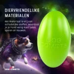 Giocattolo da riporto per cani, galleggiante, 20 cm, verde – Dog Comets Pan-Stars - immagine 4