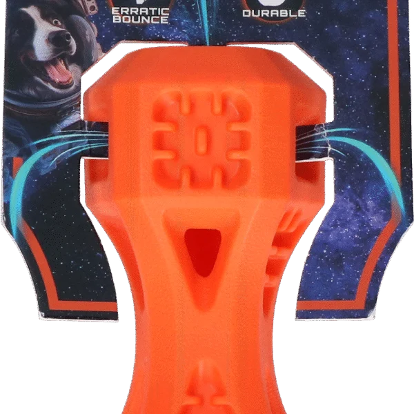 Osso da riporto con aperture, arancione S – Dog Comets Airflow Bone
