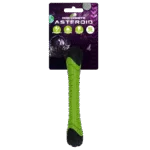 Bastone da lancio per cani con squeaker, 24 cm, verde – Dog Comets Asteroid