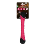 Bastone da lancio per cani con squeaker, 31 cm, rosa – Dog Comets Asteroid
