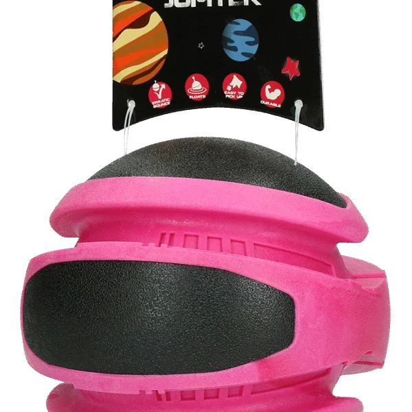 Pallina rimbalzante per cani rosa, 14 cm – Dog Comets Planets
