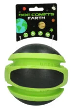 Pallina rimbalzante per cani, verde, Ø 14 cm – Dog Comets Planets - immagine 2