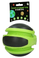 Pallina rimbalzante per cani, verde, Ø 14 cm – Dog Comets Planets