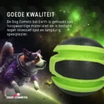 Pallina rimbalzante per cani, verde, Ø 14 cm – Dog Comets Planets - immagine 6