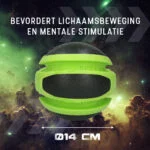 Pallina rimbalzante per cani, verde, Ø 14 cm – Dog Comets Planets - immagine 5
