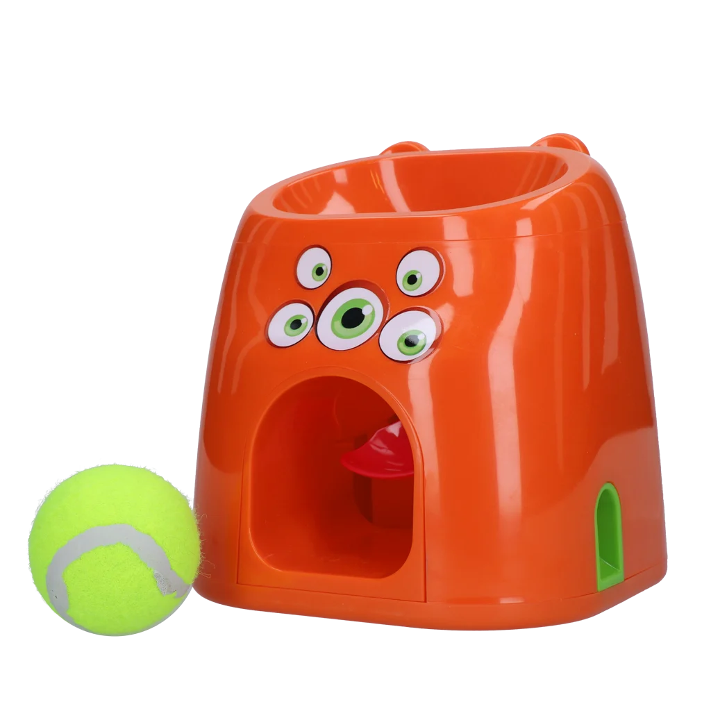 Gioco da riporto con premio snack, include 1 pallina da tennis – Dog Comets D1spencer Fetch and Treat - immagine 2
