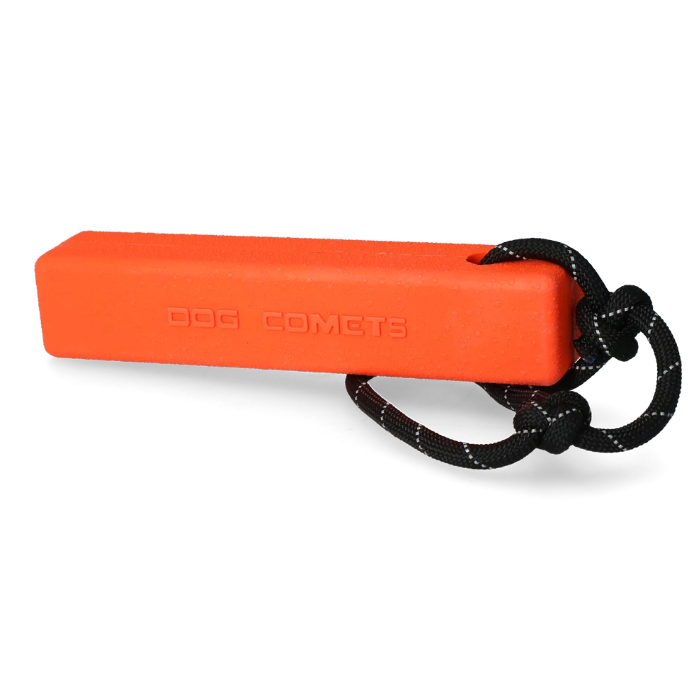Riportello galleggiante con corda, 20 x 4 x 4 cm, arancione – Dog Comets Orion - immagine 5