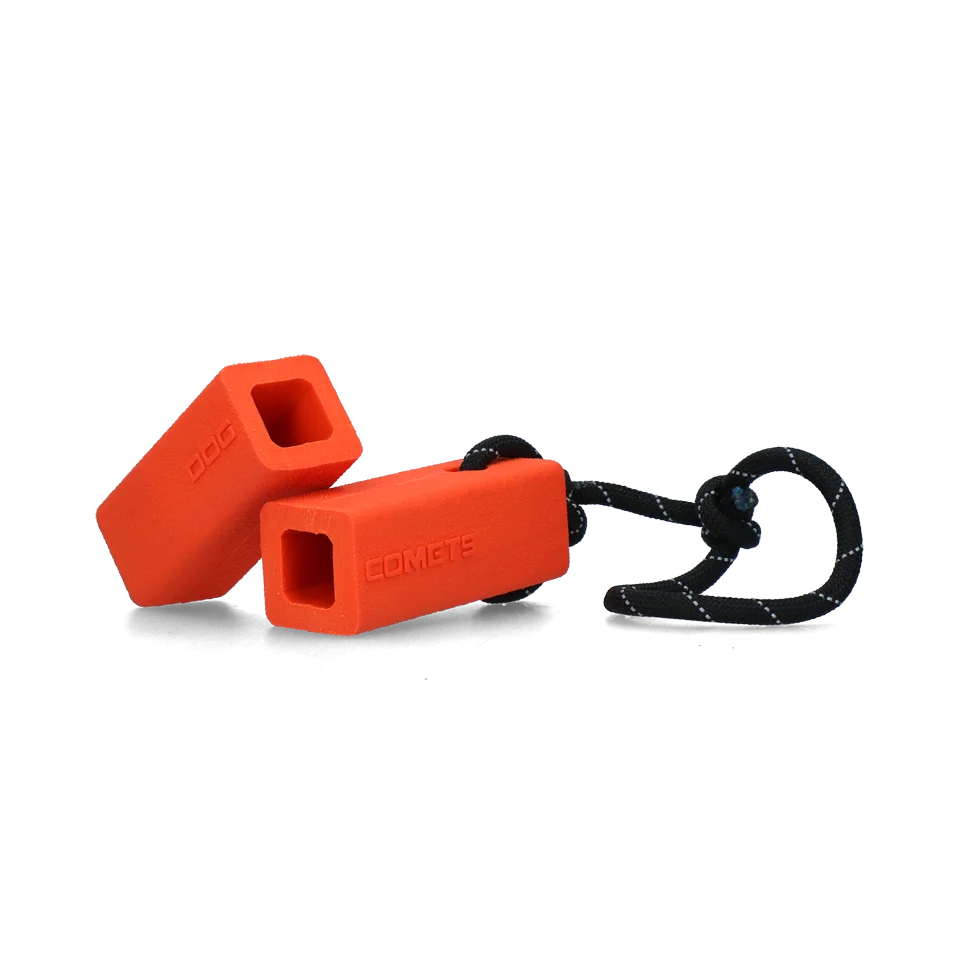 Riportello galleggiante con corda, 20 x 4 x 4 cm, arancione – Dog Comets Orion - immagine 2