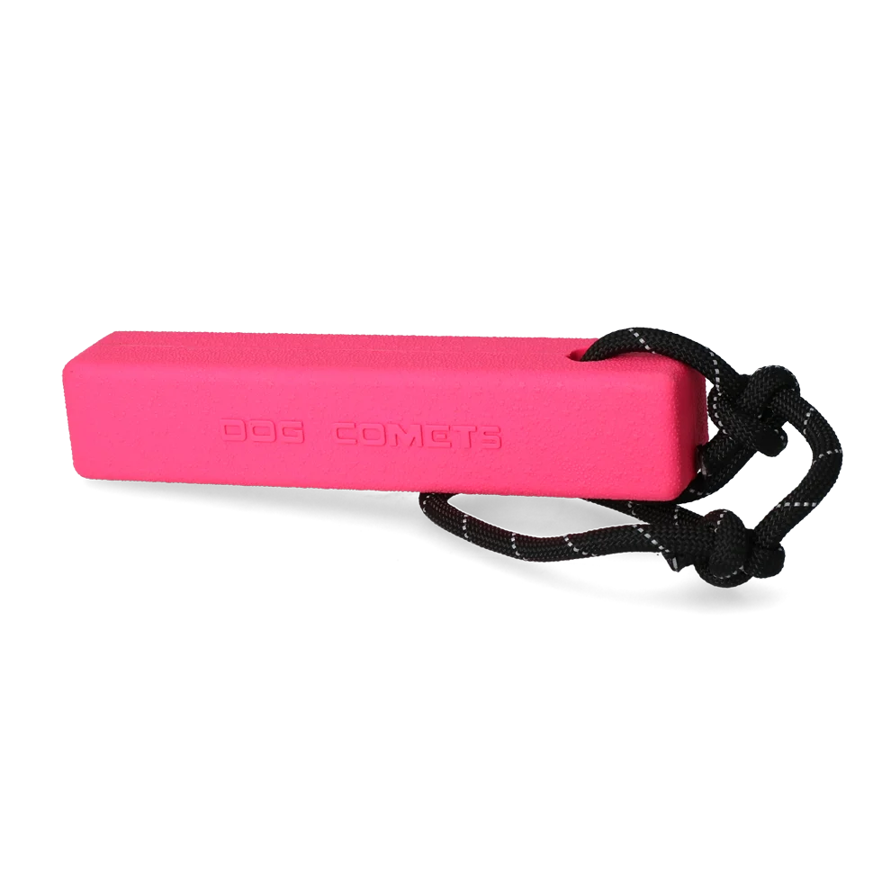Riportello con corda, galleggiante, 20 x 4 x 4 cm, rosa – Dog Comets Orion - immagine 2