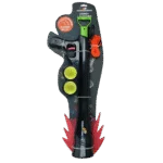 Lanciapalline per cani con 2 palline da tennis, taglia M, 61 × 18 cm – Dog Comets Comet Launcher - immagine 2