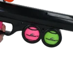 Lanciapalline per cani con 2 palline da tennis, taglia M, 61 × 18 cm – Dog Comets Comet Launcher - immagine 4